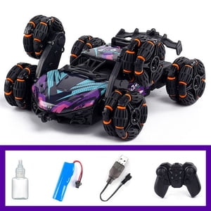 Voiture de télécommande RC Voiture stupide 360 Tourneaux RC Voitures 6WD 2.4Ghz Electric Racing Toy Car Anniversaire pour les enfants