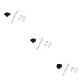 thumbnail image 4 of Transemion Car Modification Lightweight And Stylish Hood Lock Multiple Options Available black DP17-32 3Set, 4 of 6