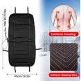 thumbnail image 3 of TOYTEXX 1 Pce Audew Coussin de Siège Auto Chauffant 12V Paire avec Contrôle du Thermostat pour Conduite Hivernale – Ajustement Universel, 3 of 6
