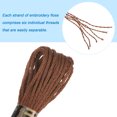 thumbnail image 4 of Unique Bargains Brown Embroidery Floss, 8m - 12 Skeins, 4 of 6