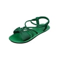 thumbnail image 2 of Jovati Summer Women's Sandals, Fish Mouth Design, Flock Material, Slip Resistant Sole, Breathable Lining, Flat Heel, Solid Color, 2 of 10