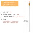 thumbnail image 3 of Runzkzy Metal Arrows 29 Inch 6/12PCS Hunting Arrows for Compound, Recurve, and Traditional Bows, 3 of 12