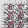 thumbnail image 2 of oneOone Polyester Spandex Red Fabric Kids Animal Craft Projects Decor Fabric Printed By The Yard 56 Inch Wide, 2 of 4