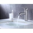 thumbnail image 2 of American Imaginations AI-28788 1 Hole CUPC Approved Lead Free Brass Faucet In Brushed Nickel Color, 2 of 4