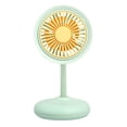 thumbnail image 2 of Personal Fans Desktop Small,Small Fans For Home And Outdoor Use,USB Desktop Fan Rechargeable Convenient Mini Small Folding Circulating Student Dormitory High Wind Power Fan, 2 of 7