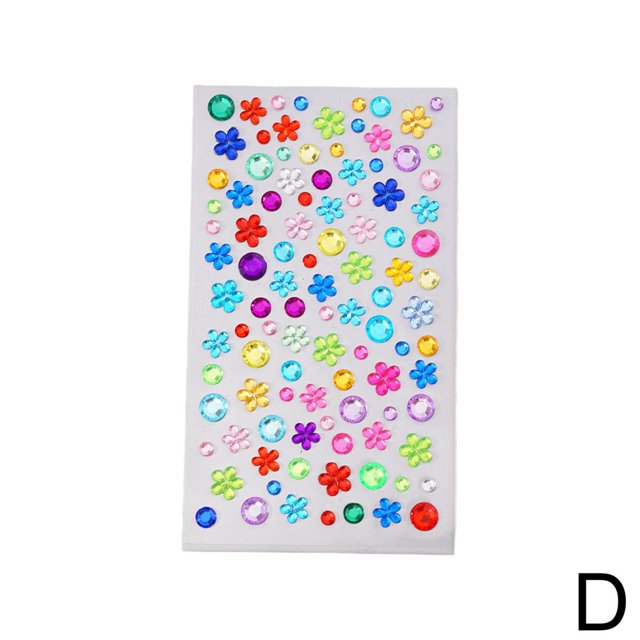 CUITING Antner Self-Adhesive Rhinestone Stickers Gems For Crafts Bling Jewels H1T7
