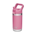 thumbnail image 1 of YETI Rambler Jr. 12 oz Kids Bottle, with Straw Cap, Harbor Pink, 1 of 4