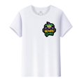 thumbnail image 4 of Outfmvch T-Shirts Mardi Gras pour Femmes, T-Shirts Graphiques, T-Shirts de Carnaval, Vêtements Mardi Gras, T-Shirt à Manches Courtes Col Rond Imprimé Lettre pour Femmes Blanc P, 4 of 4