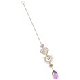 thumbnail image 1 of pitrice Coloré Suspendu Cristal Cristal Perles Chaîne Pendentif pour Patio Décor Coeur, 1 of 8