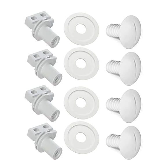 Bgsha 2/4 Ensembles Nettoyeur de Piscine C-65 Essieu de Roue Arrière et Rondelles pour Nettoyeurs de Piscine Polaris Accessoires de Remplacement pour 180 280