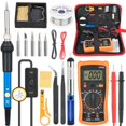 thumbnail image 1 of Estbridg Kit de Fer à Souder avec Multimètre 60W Température Réglable Ensemble de Fer à Souder Électrique, 1 of 8