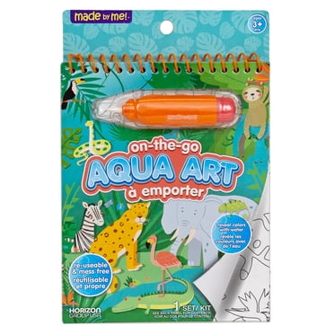 Made By Me Bloc d’art aquatique, Animaux