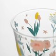 thumbnail image 4 of ziyahi Coffee Mugs Glassware Floral Pattern Glass Heat Resistant for Yogurt Travel, 4 of 9