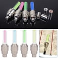 thumbnail image 2 of 2Pcs LED Bicycle Hot Wheel Light For Mountain Bike Tyre Valve Cap Night Light Waterproof Flash Neon Light Safety Warning Wheel Cap Lights, 2 of 8
