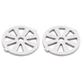 thumbnail image 1 of Fyydes Mincer Blade, Easy To Install And Disassemble 2Pcs/Set Durable 304 Stainless Steel Meat Grinder Blade, For Hole Meat, 1 of 8