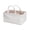 Blanc, variante sur Panier Organisateur de Couches pour Bébé, Panier de Rangement pour la Chambre de Bébé, Organisateur de Couches Grande Capacité avec Séparateur Ajustable pour Essentiels pour Bébé, Lingettes, Jouets