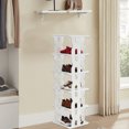 thumbnail image 4 of RKSTN shoe rack 6 Tier Shoe Rack Organizer Stackable Storage Organizer For Bedroom Entry Rack Shoe Slots Shelf Easy Tower Rack, 4 of 5