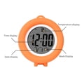 thumbnail image 4 of TopLLC Digital Electronic Clock LED Display Electronic Clock Stereo Digital Display Snooze Alarm Clock 12/24H Switching Countdown Time digital alarm clock, 4 of 8