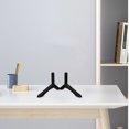 thumbnail image 4 of Minkissy 1Set Space Saving Black TV Stand Legs Replacement Universal Plastic Base for Various Televisions, 4 of 8
