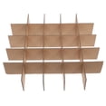 thumbnail image 1 of 8pcs Moving Box Glass Divider for Kitchen Wine Glassware Packing Cardboard Dividers Shipping Packaging, 1 of 9