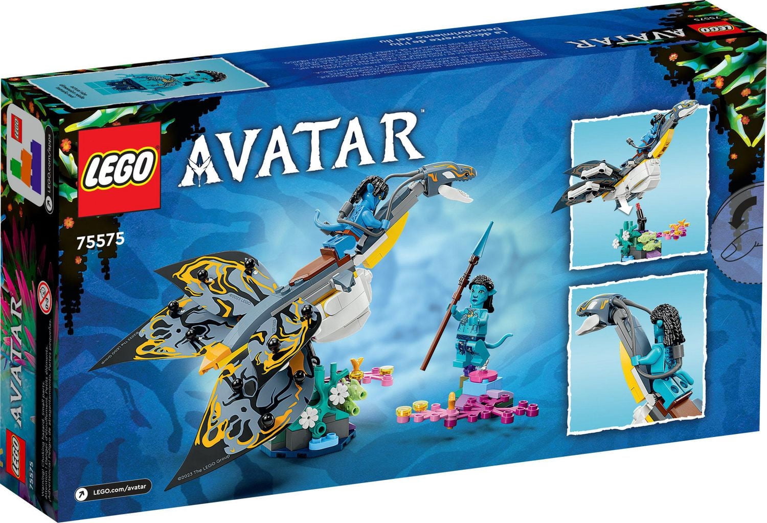 LEGO Avatar La découverte de l’Ilu 75575 Ensemble de construction (179 pièces)
