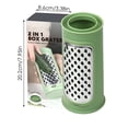 thumbnail image 3 of Urbanstrive Stainless Steel Kitchen Handheld Grater for Cheese and Vegetables with Secure Container and Ergonomic Handle, 3 of 6