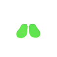 thumbnail image 3 of 10 SecondsÂ® Unisex Cushion Insoles Green (1 pair), 3 of 3