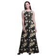 thumbnail image 1 of Bimba Robe Longue Décontractée Sans Manches à Col Rond pour Femmes, Imprimé Floral, XX-Grand, 1 of 6