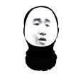 thumbnail image 1 of Funny Spoof Mask 3D Printed Emoticon Headgear Creative Mask Sunscreen Riding Prank Scarf, 1 of 8