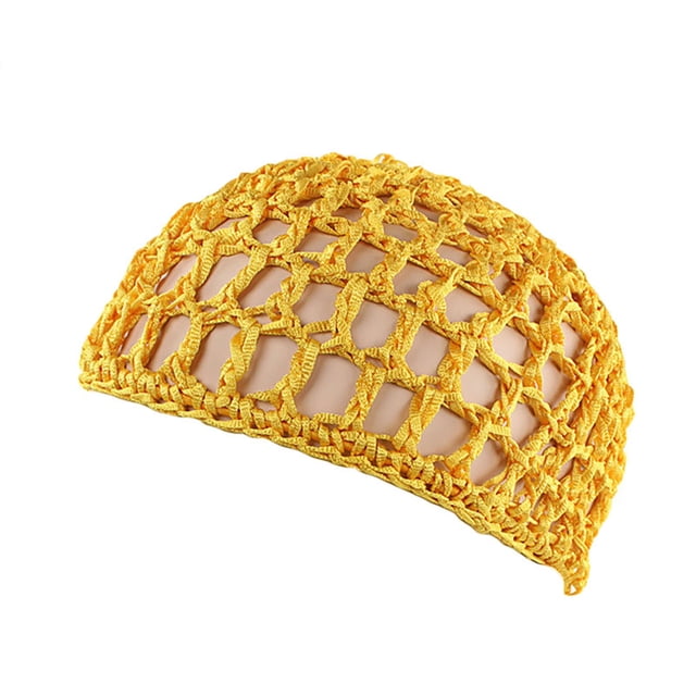 Baberdicy Silk Lined Hair Net - Wig Liner Cap with Satin Edging, Protective Sleep Bonnet, A One Size
