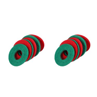 maskred 1/2/3/5 20 Pcs Coussinets de Borne de Batterie Raccords de Protection Pièces de Joint Joints de Protection Rondelles Tapis d'Anneau Laveuse Feutre Auto Tel Qu'illustré 2 Pcs