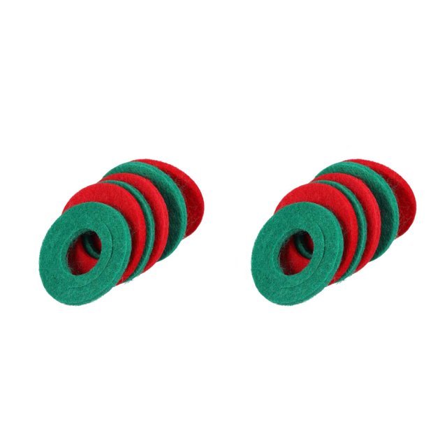 maskred 1/2/3/5 20 Pcs Coussinets de Borne de Batterie Raccords de Protection Pièces de Joint Joints de Protection Rondelles Tapis d'Anneau Laveuse Feutre Auto Tel Qu'illustré 2 Pcs