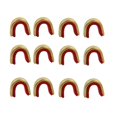 thumbnail image 2 of Archery Bow String Nock Points Buckle Clip Knocks Brass Archery Bow Accessories, 2 of 9