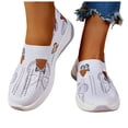 thumbnail image 1 of Womens Butterfly Orthopedic Wedge Walking Shoes Spring Autumn Comfortable Slip on Non-Slip Work Sneakers, 1 of 6