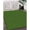 thumbnail image 3 of Ahgly Tapis Rectangulaire Lavable en Machine Intérieur Transitionnel Vert Lime Foncé, 2 Pieds x 3 Pieds, 3 of 7