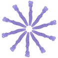 thumbnail image 1 of 12pcs Professional Sectioning Clips Salon Alligator Haircut Accessories, 1 of 8