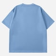 thumbnail image 3 of jovati T-Shirts pour Hommes Manches Courtes Homme Uni Mode Décontracté Chandail à Enfiler Col Rond T-Shirt Manches Courtes Hauts T-Shirts pour Hommes Mode Into the Am T-Shirts pour Hommes T-Shirts pour Hommes Grande Taille, 3 of 3