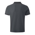 thumbnail image 5 of ylioge Mens Golf Tees Short Sleeve Button Collared T Shirts Casual Color-Block Loose Comfort Pullover Relaxed Office Work Tshirts Tops, 5 of 5
