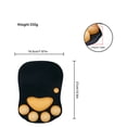 thumbnail image 3 of maskred Stylish Cat Paw Gaming Mouse Mat Wrist Protection Non-slide Base Safe Unique DS-013 wine red 1Set, 3 of 6