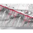 thumbnail image 2 of Soimoi White Poly Georgette Fabric Umbrella & Wild Animal Skin Print Sewing Fabric BTY 52 Inch Wide, 2 of 3