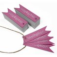 thumbnail image 4 of Inkdotpot Pack Of 100 Real Silver Foil Paper Tags Invitation Party Favor Hang Tags, 4 of 6