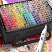 12/24/30/40/60/80 Colors Alcohol Sketch Marker Pen Double Tip Art Marker Pen Set For Drawing And Coloring Underline
