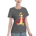 thumbnail image 2 of T-Shirt Basique à Manches Courtes pour Femmes une Pièce Luffy, 2 of 6