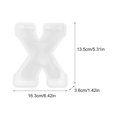 thumbnail image 2 of CEHVOM Large Alphabet Epoxy Resin Mould English Letter Silicone Mold 3D Alphabet Letter, 2 of 2