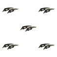 thumbnail image 2 of Wweixi Aerodynamic Spoiler Wing Motorcycle Motorcycle Accessories Durable Aerodynamic black 5Set, 2 of 6