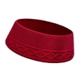 thumbnail image 1 of segolike 71cm Knitted Christmas Tree Collar Universal Fit Accessory Festive Tree Ring Red, 1 of 9