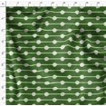 thumbnail image 4 of Soimoi Green Poly Georgette Fabric Dot & Stripe Print Sewing Fabric Yard 42 Inch Wide, 4 of 5