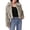 0124-Noir, variante sur Ailaofu Cardigan de Noël Laid pour Femmes, Chandail de Noël Laid Drôle pour Femmes, Cardigan à Col Rond pour Femmes