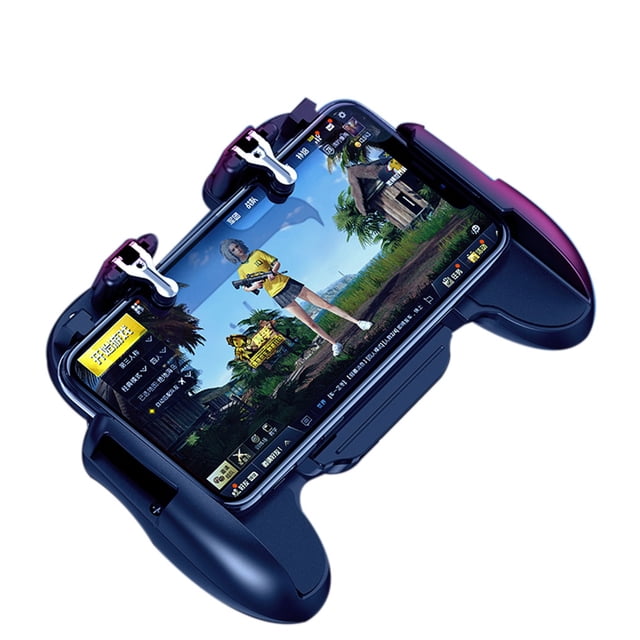 justharion Support de Manette de Jeu pour Cellulaire, Joystick de Cellulaire Réglable en Noir, Doté d'Un design Ergonomique avec un Support Intégré Ajustable et des Gâchettes Sensibles pour un Jeu mobile Amélioré. la Manette Tient en Toute Sécurité Diverses Tailles de Téléphone et Comprend un Ventilateur de Refroidissement à l'Arrière pour une dissipation Efficace de la Chaleur pendant le Jeu. Fabriquée en ABS et Alliage de zinc, Elle Mesure 17,5 x 12 x 5,2 cm.