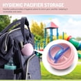 thumbnail image 5 of Melii Pacifier Pods for baby  Pink & Grey - 2 pack, 5 of 5